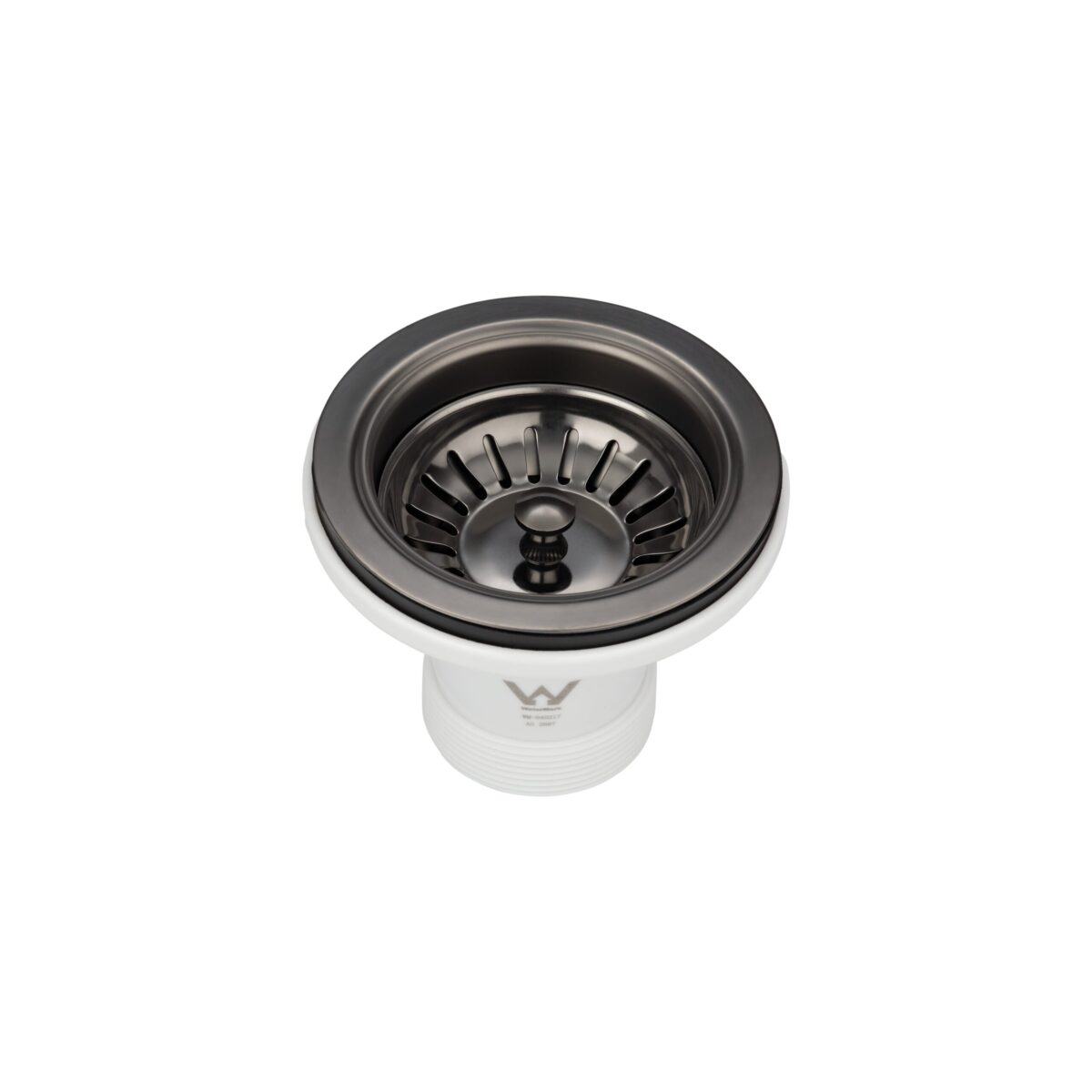 Sink Basket Waste - Brushed Gunmetal