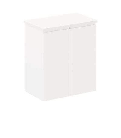 Siska 600mm Ensuite Depth Wall Hung Cabinet