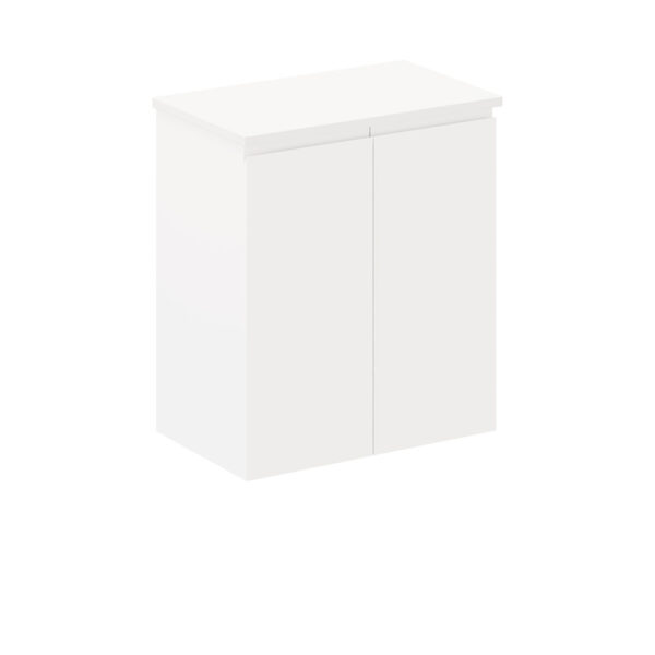 Siska 600mm Ensuite Depth Wall Hung Cabinet
