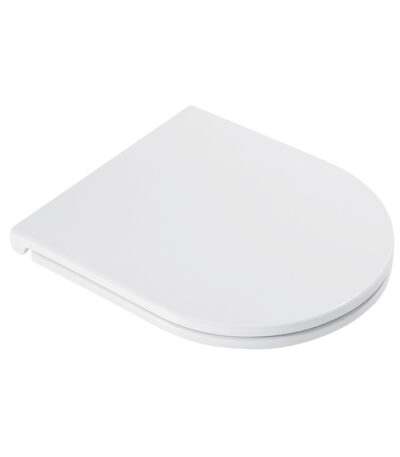 Slim Toilet Seat, Gloss White