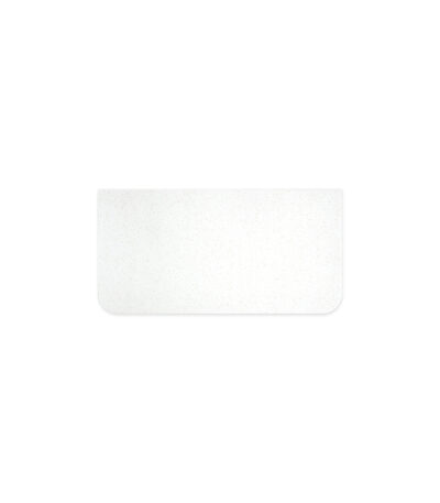 Snowflake Solid Surface Top, Curved Full Depth, 900mm