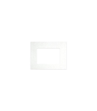 Snowflake Solid Surface Top, Rectangular Full Depth with Single Undermount Basin Hole, 600mm
