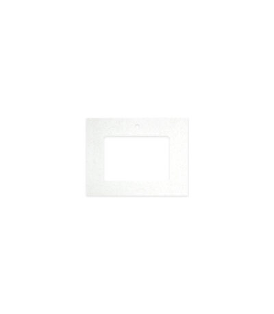 Snowflake Solid Surface Top, Rectangular Full Depth with Single Undermount Basin Hole & Tap Hole, 600mm