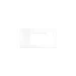 Snowflake Solid Surface Top, Rectangular Full Depth with Single Undermount Basin Hole & Tap Hole, 900mm
