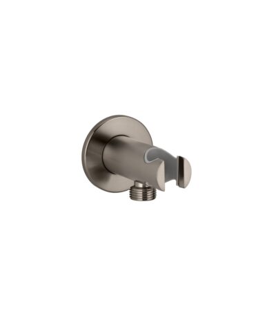 Sola Hand Shower Holder & BP - Brushed Gunmetal