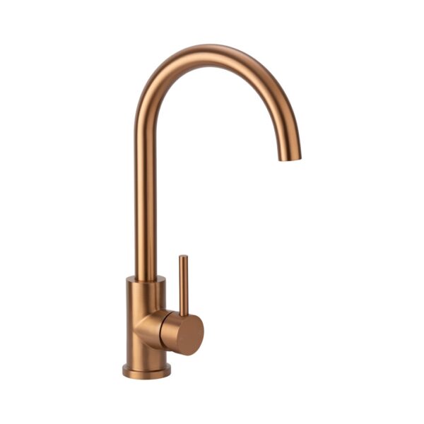 Sola Outdoor Kitchen Mixer - Brushed Copper
