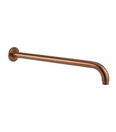Sola Shower Arm - Brushed Copper