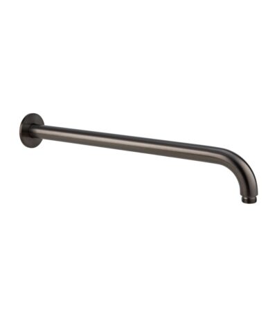 Sola Shower Arm - Brushed Gunmetal