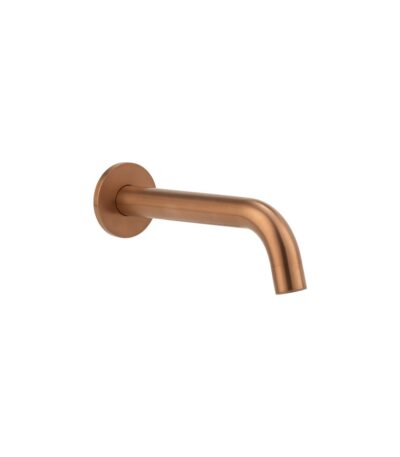Sola Wall-Mounted Spout - Brushed Copper