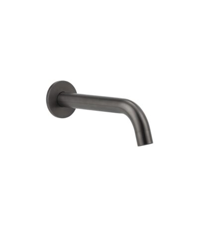 Sola Wall-Mounted Spout - Brushed Gunmetal