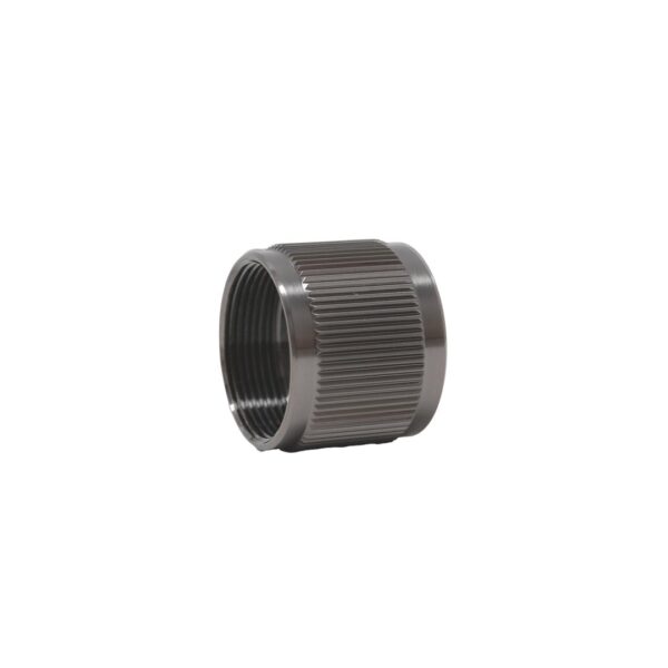 Spout Tip - Namika Wall-Mounted Spout - Brushed Gunmetal