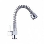 Spring Chrome Pull Out Spray Kitchen Sink Mixer Tap | CH1008.KM