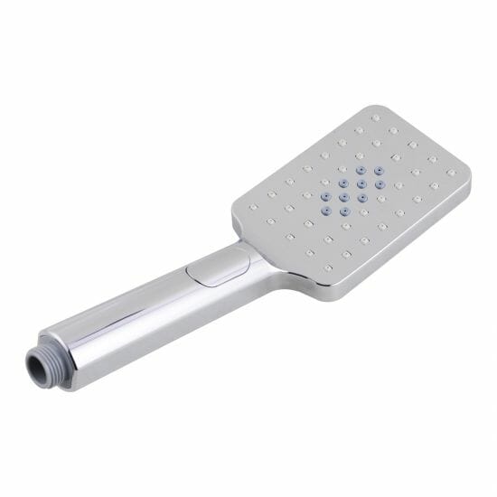 Square 3 Functions Chrome Rainfall Handheld Shower Head | CH-S8.HHS