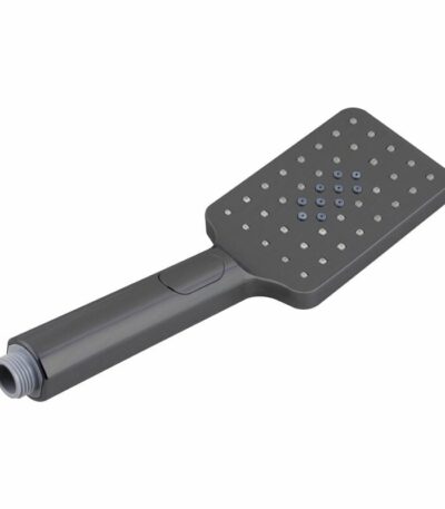Square 3 Functions Gun Metal Grey ABS Handheld Shower | GM-S8.HHS