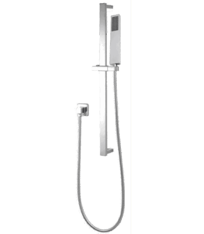 Square Brushed Nickel Handheld Shower Set