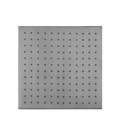 Square Brushed Nickel Shower Head - 250mm | BU0135.SH