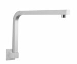 Square Brushed Nickel Swivel Shower Arm | BU1000.SA