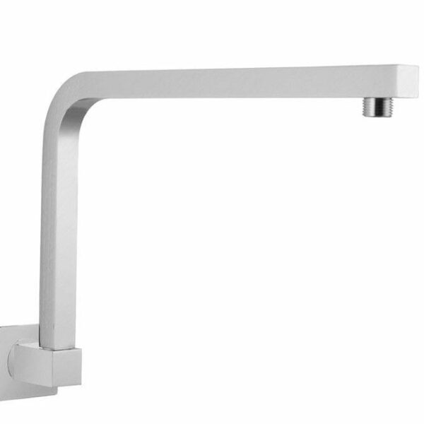 Square Brushed Nickel Swivel Shower Arm | BU1000.SA