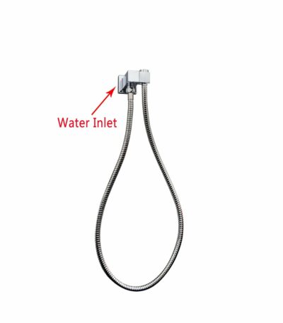 Square Chrome Hand Shower Rail without Handheld Shower | CH2127.SH.N