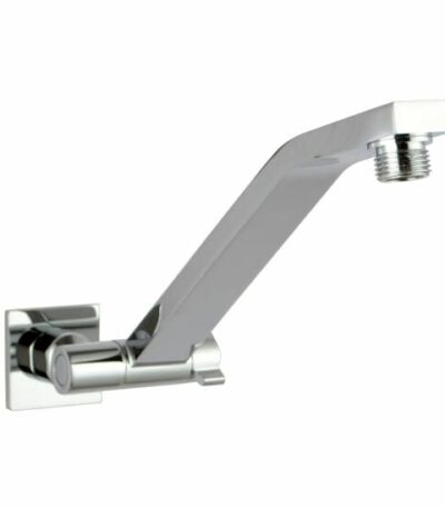 Square Chrome Swivel Wall Mounted Shower Arm