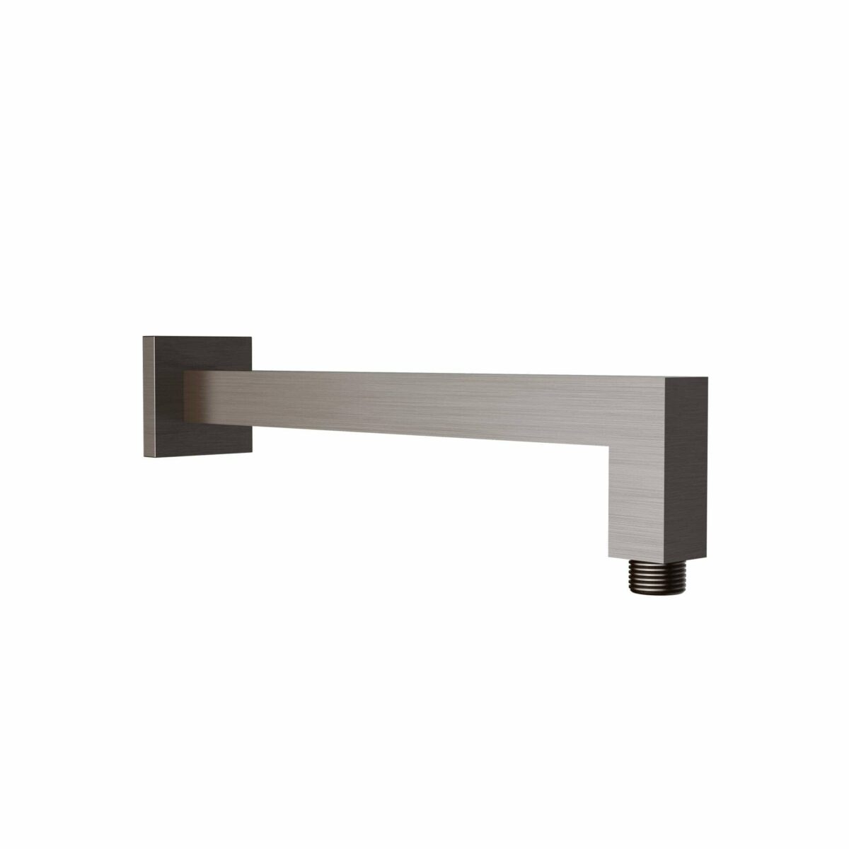 Square Horizontal Shower Arm - Brushed Nickel | PRY003-BN