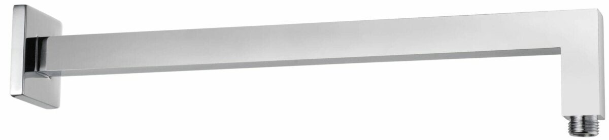 Square Horizontal Shower Arm - Chrome | PRY003