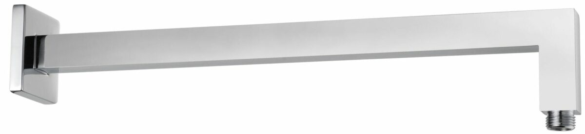 Square Horizontal Shower Arm - Chrome | PRY003