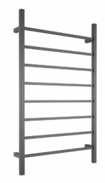 Square Towel Ladder 1150 x 700mm - Black | Bella Vista - TL-1150-S-BLK