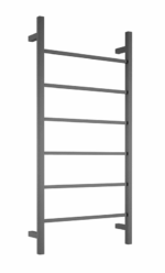 Square Towel Ladder - 920 x 460mm - Black | Bella Vista - TL-9246-S-BLK