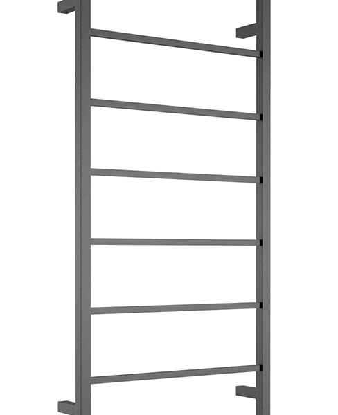 Square Towel Ladder - 920 x 460mm - Black | Bella Vista - TL-9246-S-BLK