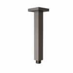 Square Vertical Shower Arm - Brushed Nickel | PRY002-BN