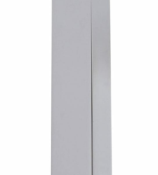Square Vertical Shower Arm - Chrome | PRY002B