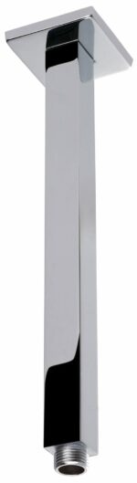 Square Vertical Shower Arm - Chrome | PRY002C
