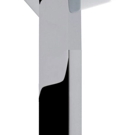 Square Vertical Shower Arm - Chrome | PRY002D