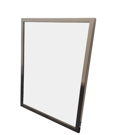 STAINLESS STEEL FRAMED MIRROR 450MMW x 1000MMH- METLAM ML771_5 - Urban Designs Bathroom and Kitchen