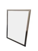 STAINLESS STEEL FRAMED MIRROR 610MMW x 910MMH METLAM ML771_4 - Urban Designs Bathroom and Kitchen