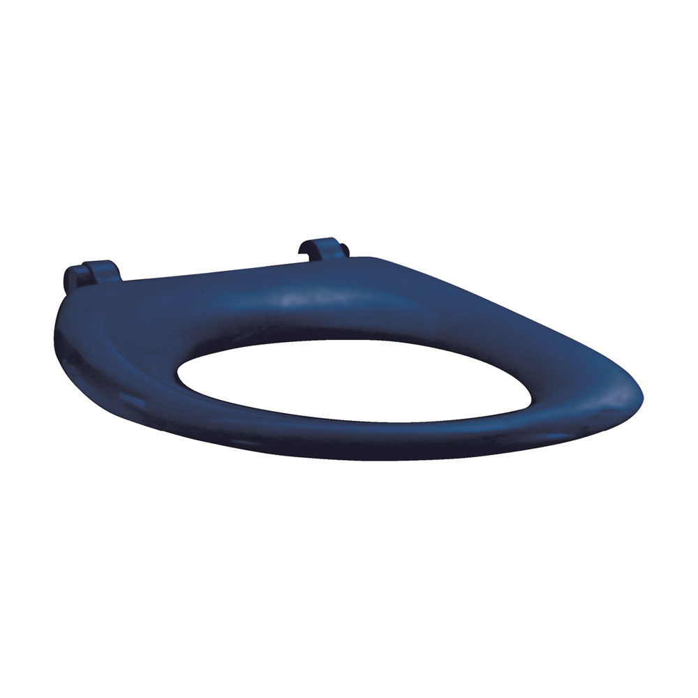 Stella Care Adjustable Link Toilet Seat, Gloss Blue