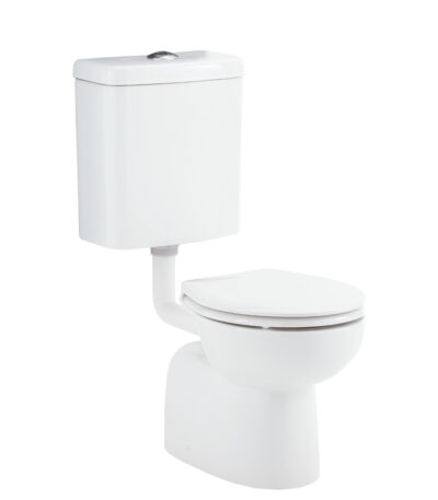 Stella Junior Adjustable Link Toilet Suite, Gloss White