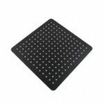Super-slim Square Black Rainfall Shower Head 300mm | OX0003.SH