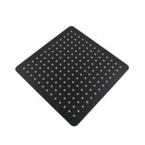 Super-slim Square Black Rainfall Shower Head 300mm | OX0003.SH