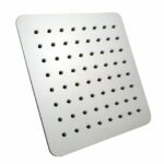Super-slim Square Chrome Rainfall Shower Head 200mm | CH0100.SH