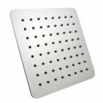 Super-slim Square Chrome Rainfall Shower Head 200mm | CH0100.SH