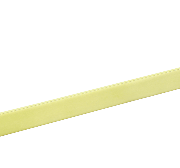 Supra Single Towel Rail - 600mm - Brushed Gold | Bella Vista - 1624-600-P-BG