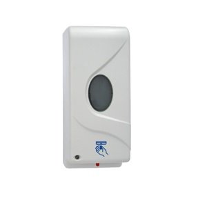 SURFACE MOUNTED SENSOR OPERATED SOAP DISPENSER WHITE ABS METLAM ML_950DA_WHT - Urban Designs Bathroom and Kitchen