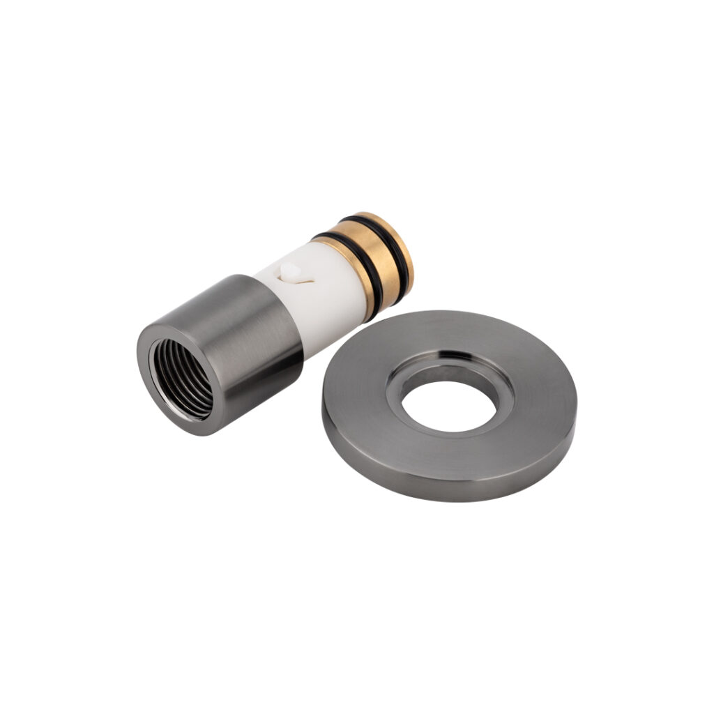 Swivel Hob Spout - Female Adapter - Brushed Gunmetal