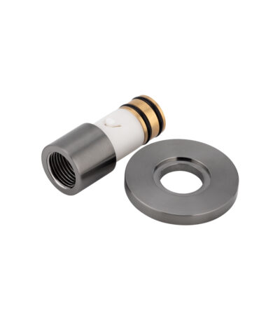 Swivel Hob Spout - Female Adapter - Brushed Gunmetal