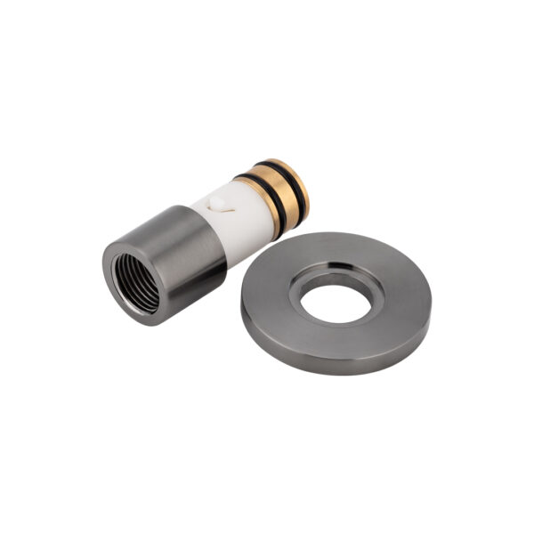 Swivel Hob Spout - Female Adapter - Brushed Gunmetal