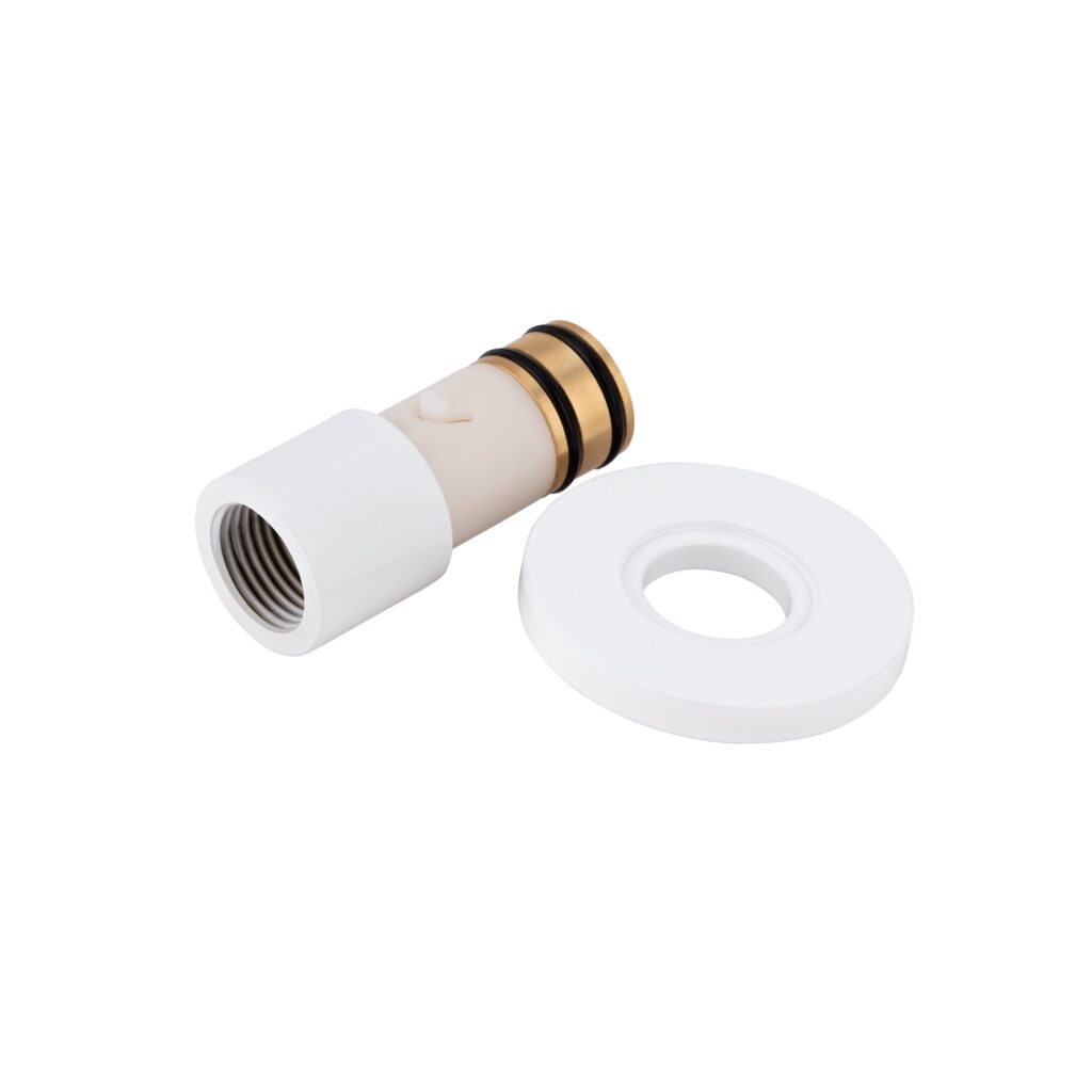 Swivel Hob Spout - Female Adapter - White