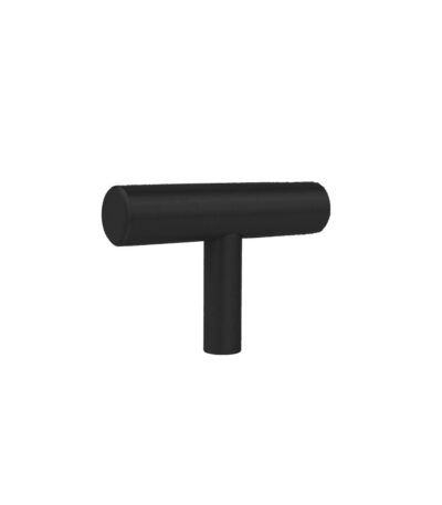 Tezra Cabinetry T Pull – Matte Black