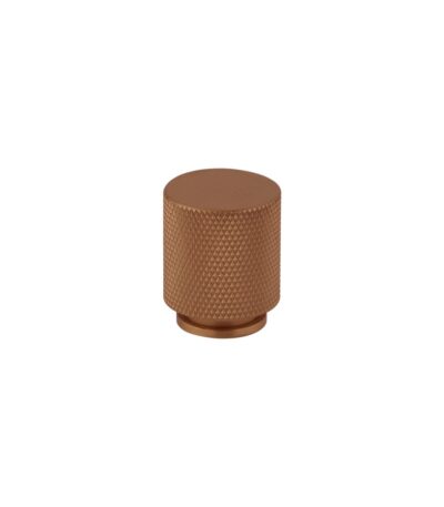 Tezra Textured Cabinetry Knob - Brushed Copper